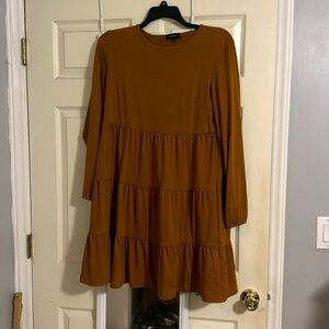 Tiered Dress like new XL soft knit